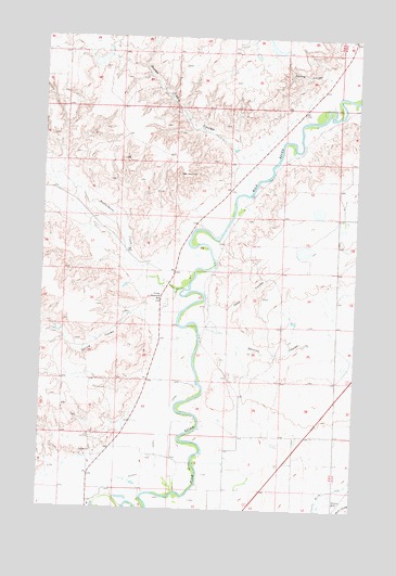 Malta NE, MT USGS Topographic Map