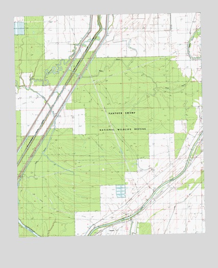 Bayland SE, MS USGS Topographic Map