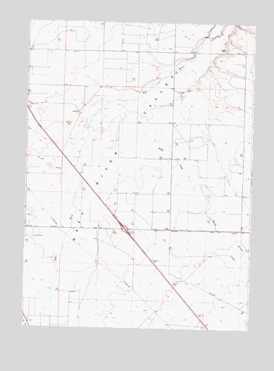 Malta NE, ID USGS Topographic Map