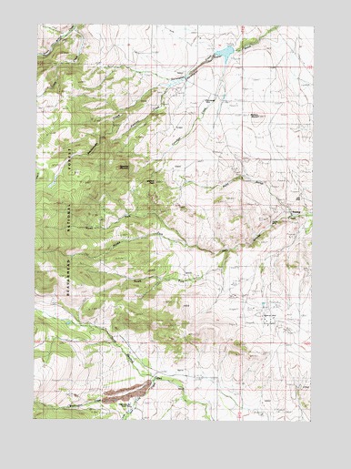 Maltbys Mound, MT USGS Topographic Map