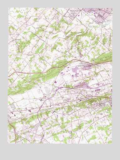 Malvern, PA USGS Topographic Map