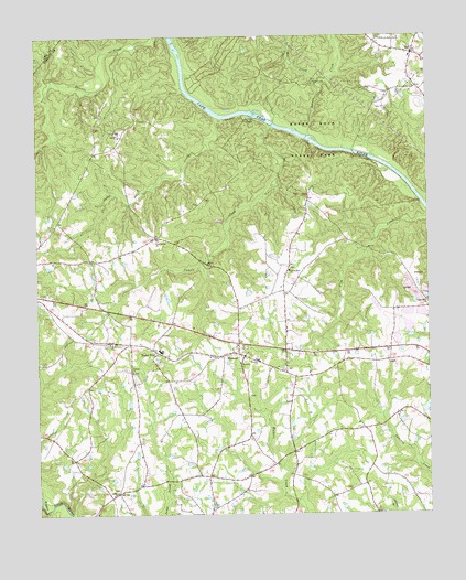 Mamers, NC USGS Topographic Map
