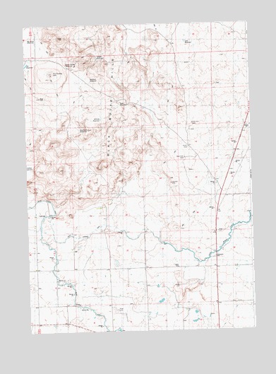 Mammoth Cave, ID USGS Topographic Map