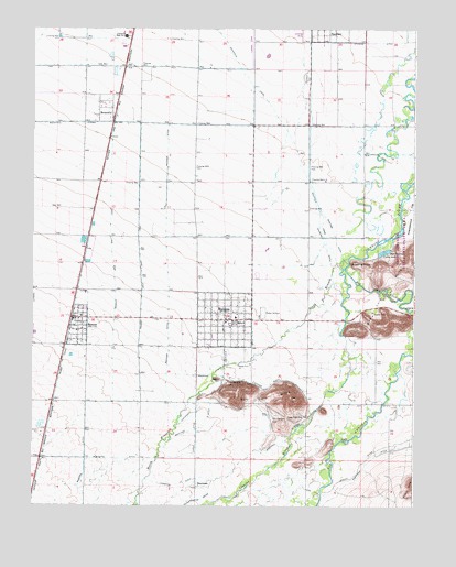 Manassa, CO USGS Topographic Map