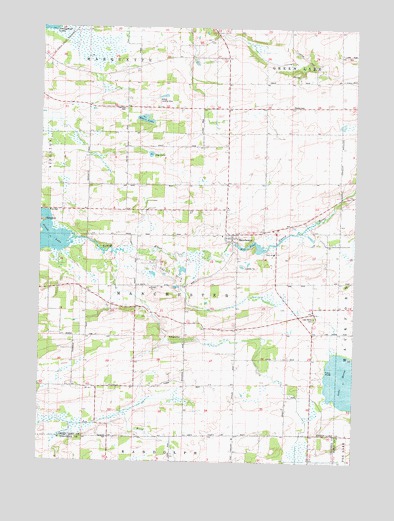 Manchester, WI USGS Topographic Map