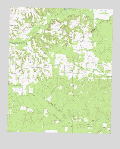 Manchester, TX USGS Topographic Map