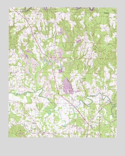 Manchester, AL USGS Topographic Map