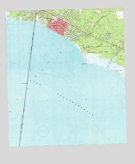 Mandeville, LA USGS Topographic Map