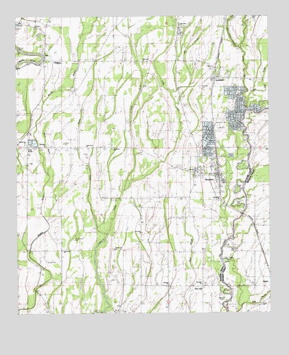 Mangham, LA USGS Topographic Map