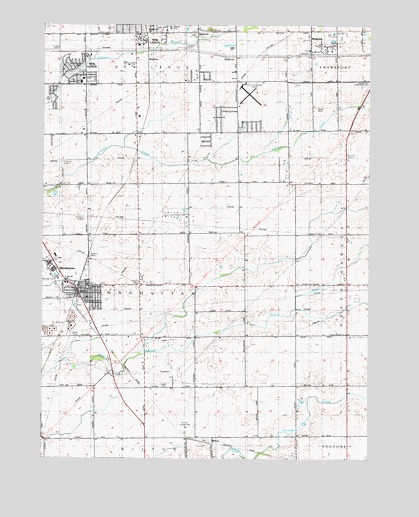 Manhattan, IL USGS Topographic Map