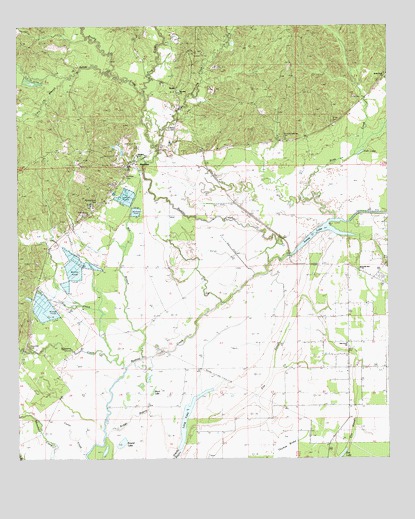 Manifest, LA USGS Topographic Map