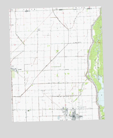 Manila North, AR USGS Topographic Map