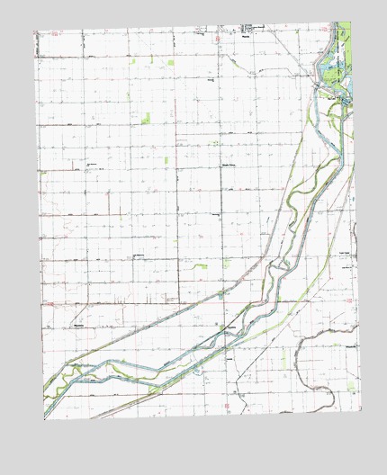Manila South, AR USGS Topographic Map