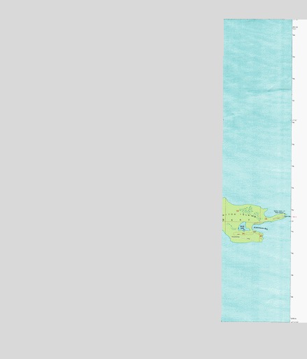 Manitou Island, MI USGS Topographic Map