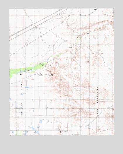 Manix, CA USGS Topographic Map
