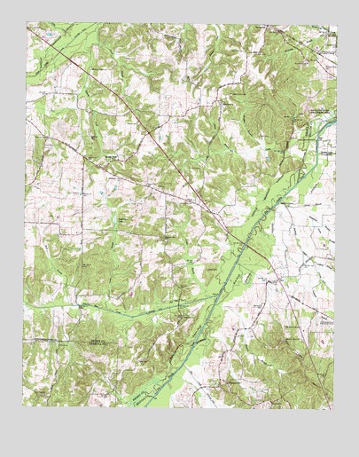 Manleyville, TN USGS Topographic Map