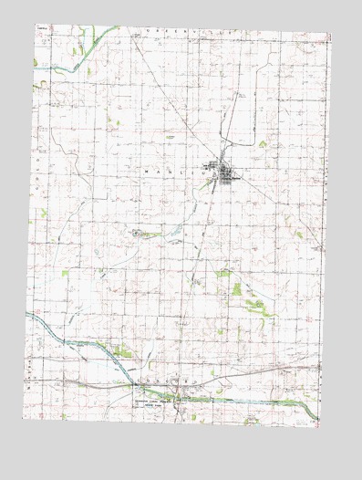 Manlius, IL USGS Topographic Map