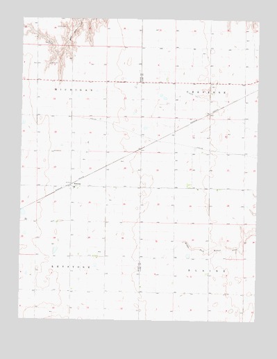 Manning, KS USGS Topographic Map