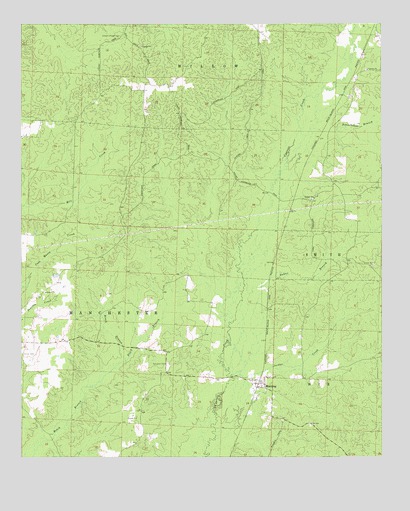 Manning, AR USGS Topographic Map