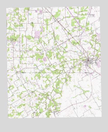 Mansfield, TX USGS Topographic Map
