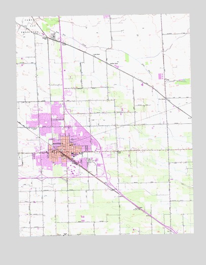 Manteca, CA USGS Topographic Map
