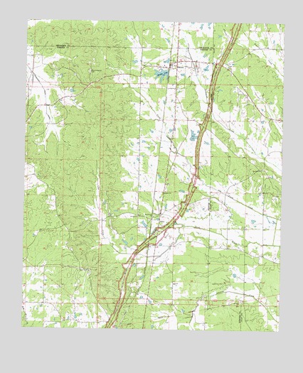 Mantee, MS USGS Topographic Map