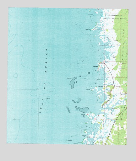 Bayport, FL USGS Topographic Map