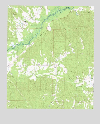 Mantua, AL USGS Topographic Map