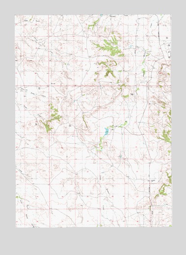 Manville NE, WY USGS Topographic Map