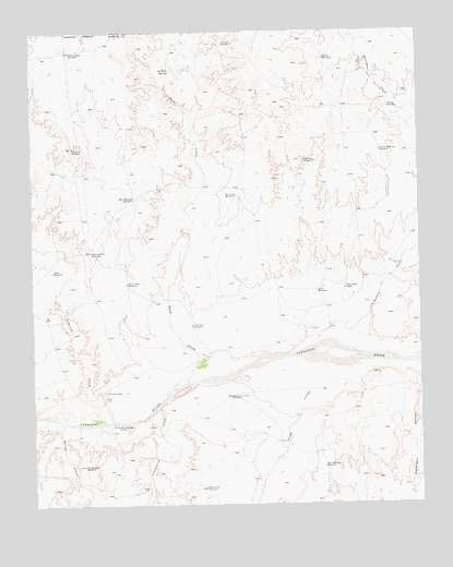 Many Post Camp, TX USGS Topographic Map
