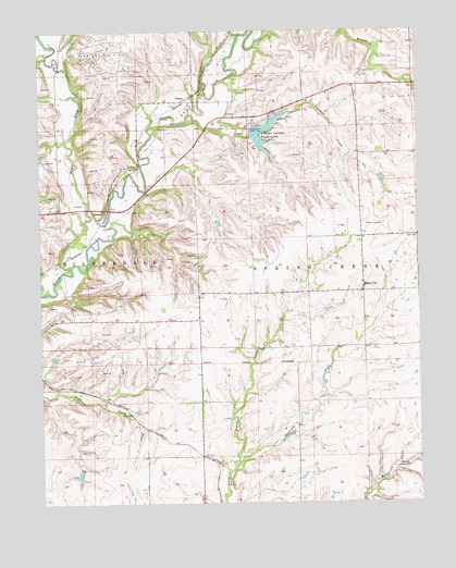 Maple City, KS USGS Topographic Map