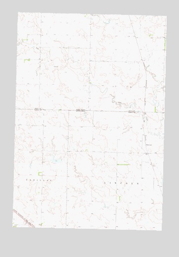 Maple Leaf, SD USGS Topographic Map