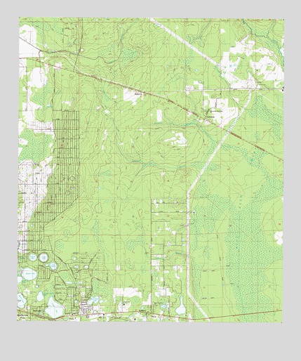 Baywood, FL USGS Topographic Map