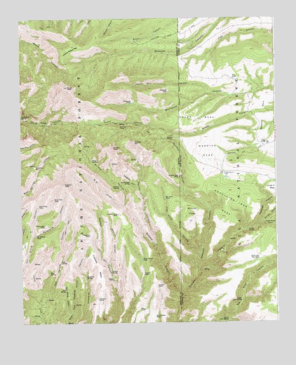 Maple Peak, AZ USGS Topographic Map