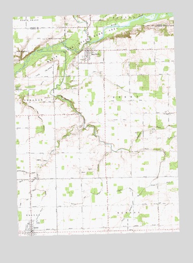 Maple Rapids, MI USGS Topographic Map