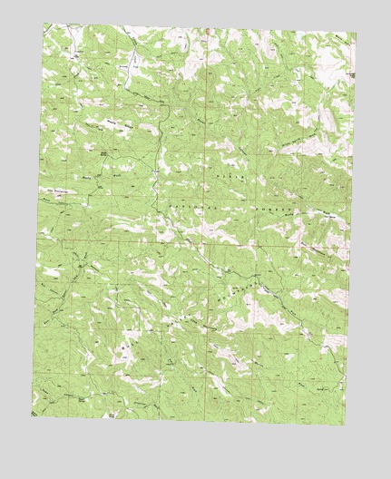 Maple Ridge, UT USGS Topographic Map
