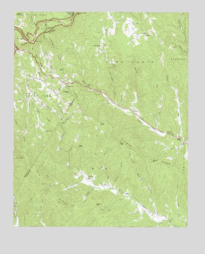 Maple Springs, NC USGS Topographic Map