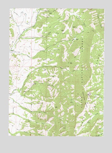 Mapleton, ID USGS Topographic Map