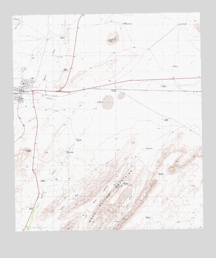 Marathon, TX USGS Topographic Map