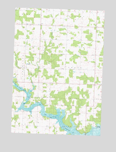 Marathon SW, WI USGS Topographic Map