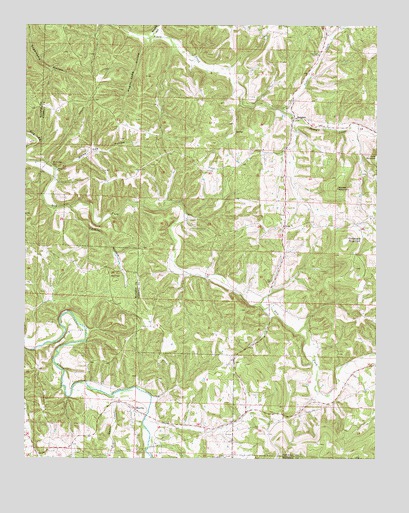 Marble, AR USGS Topographic Map