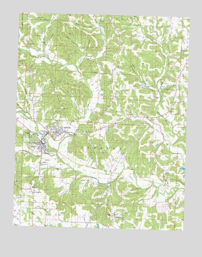 Marble Hill, MO USGS Topographic Map