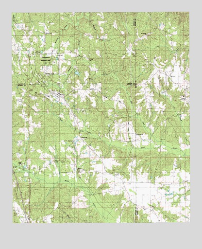 Marbury, AL USGS Topographic Map