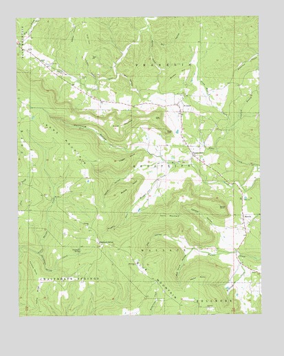 Marcella, AR USGS Topographic Map