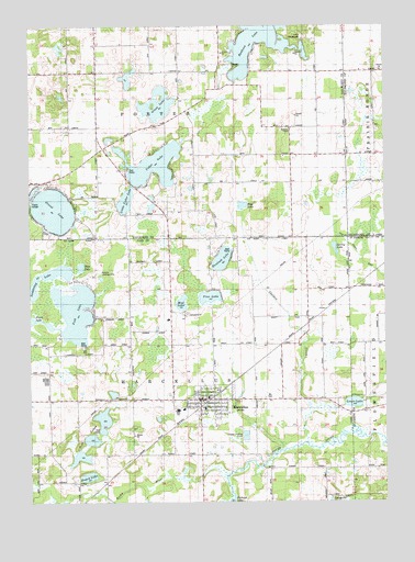 Marcellus, MI USGS Topographic Map