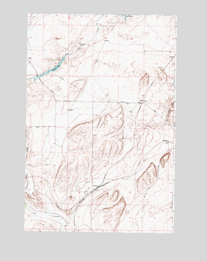 Marengo, WA USGS Topographic Map