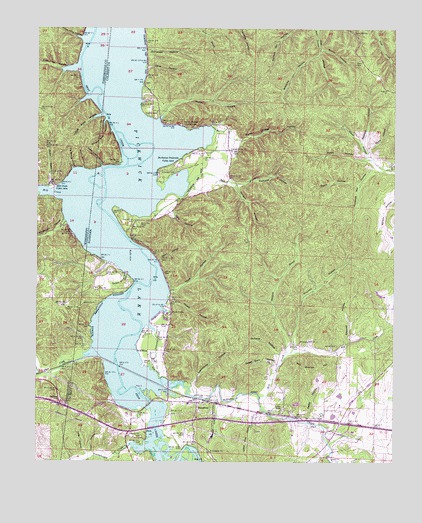 Margerum, AL USGS Topographic Map