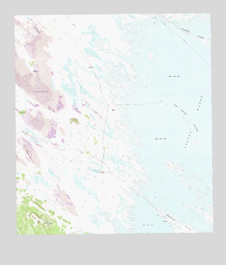 Maria Estella Well, TX USGS Topographic Map