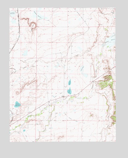 Maria Reservoir, CO USGS Topographic Map