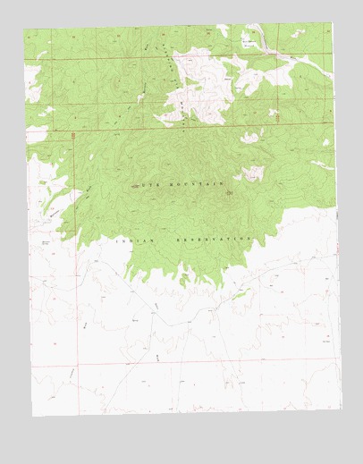 Mariano Wash East, CO USGS Topographic Map